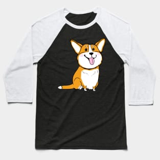 Corgi dog Baseball T-Shirt